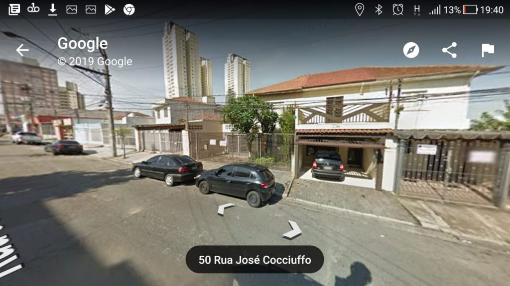 Obra Rua José Cocciuf demolição da Dialogo