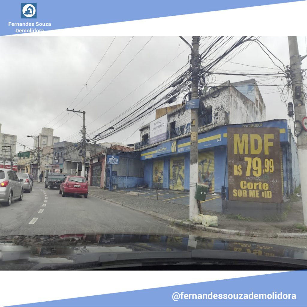demolição comercial