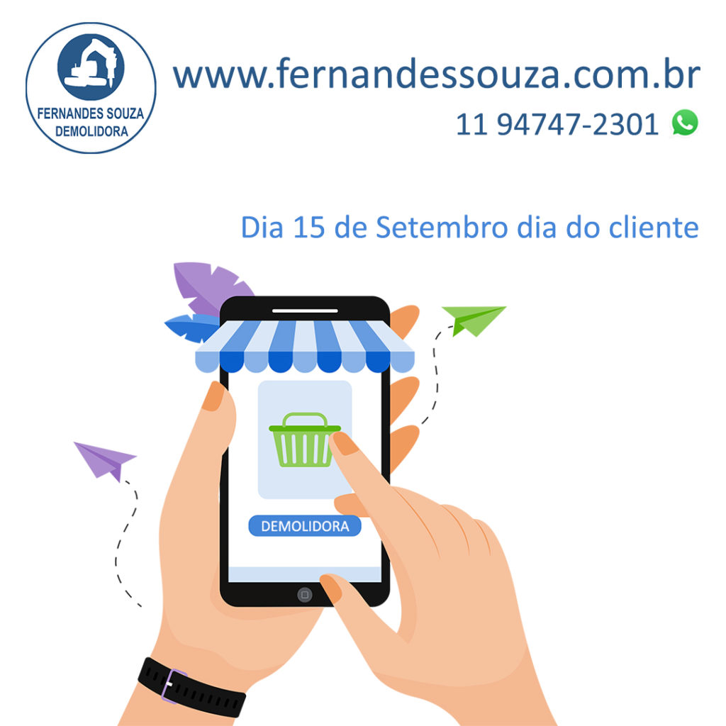 Feliz dia do cliente