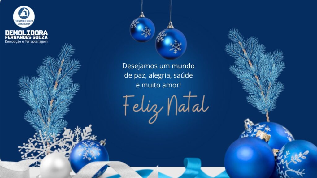 Feliz Natal da Fernandes Souza Demolidora! 🎄✨