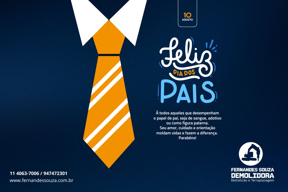 Feliz dia dos Pais 2025